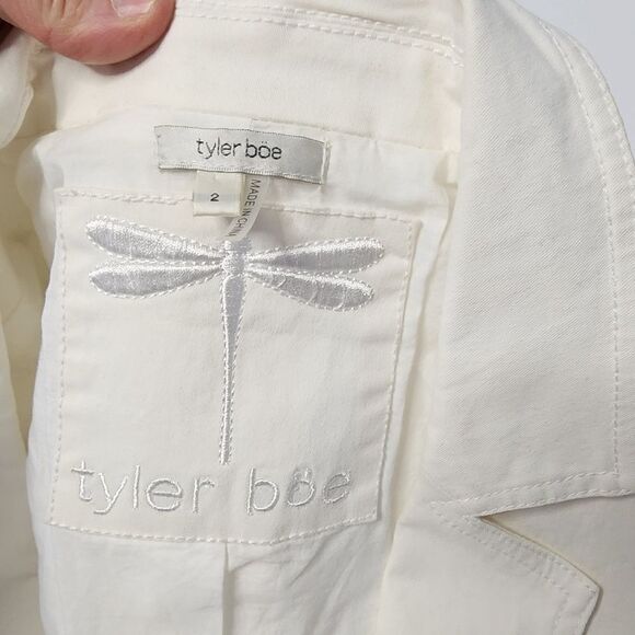 Tyler Boe Cooper Ruched Sleeve Jacket for Women Size 2 Anthropology - Picture 6 of 6